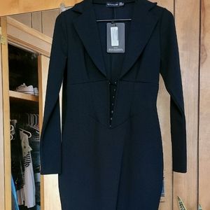 ⏳Corset cocktail blazer dress